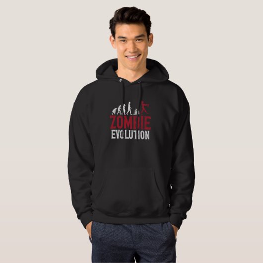 Veste À Capuche Zombie Evolution (Devant entier)