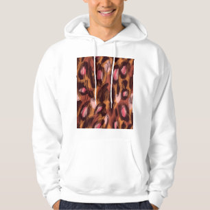 Veste À Capuche Zones léopard Motif animal africain