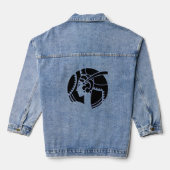 Veste Art Déco Lady Denim (Verso)