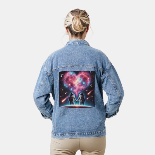 Veste Astronaut Galaxy Denim (Modèle)