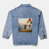 Veste bébé ours volant avec ballons (Verso)