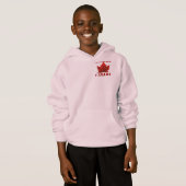Veste Canada pour enfant Sweat - shirt à capuche c (Devant entier)