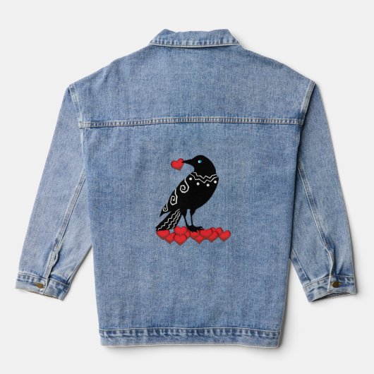 Veste Crow Love Denim (Verso)