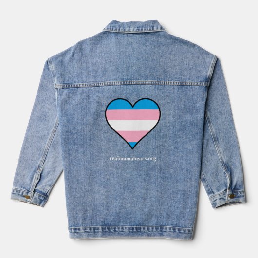 Veste de coeur rose et bleu (Verso)