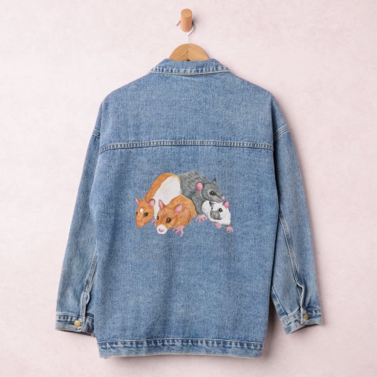 Veste de denim de Rat Mischief (Hangar)