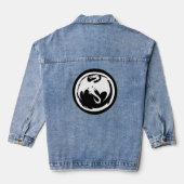 Veste de denim Dragon blanc (Verso)