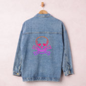 Veste de denim pour femmes crâne de Neon (Hangar)