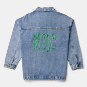Veste de denim pour femmes Mojo (Verso)