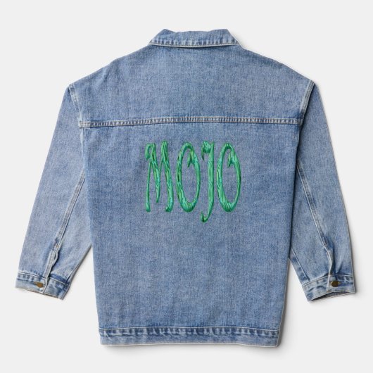 Veste de denim pour femmes Mojo (Verso)
