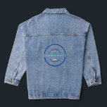 Veste Denim<br><div class="desc">Je suis pour toujours avec la nation israélienne</div>