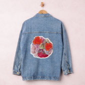 Veste Denim avec fleurs (Hangar)