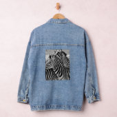 Veste Denim avec imprimé arrière (Hangar)