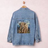 Veste Denim avec une vache à haute altitude (Hangar)