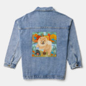 Veste Denim CHOW & BLUEBIRDS (Verso)