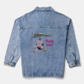 Veste Denim - Cochon volant (Verso)