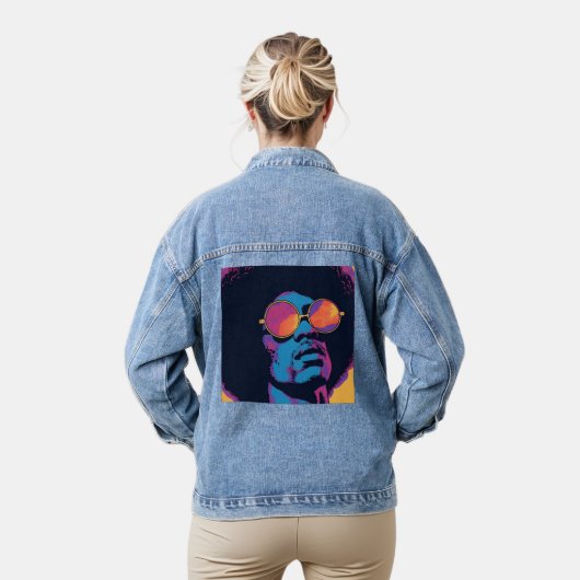 Veste Denim cool/Retro (Modèle)