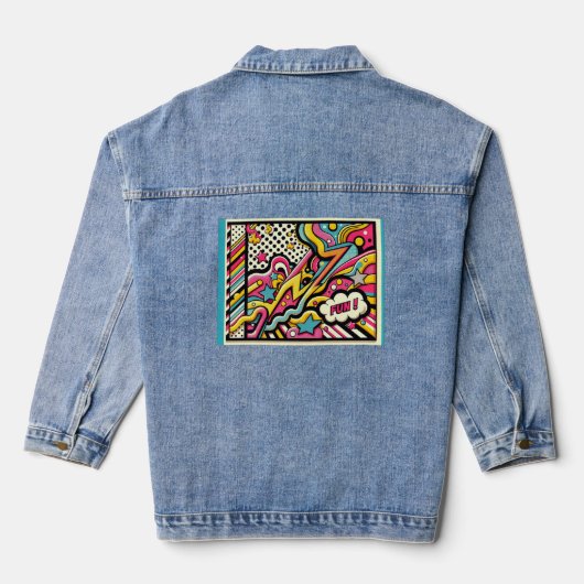 Veste Denim Creative FUN (Verso)