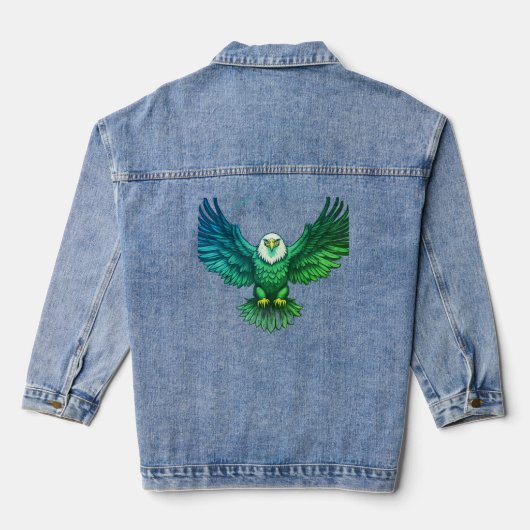 Veste Denim de l'Aigle sauvage (Verso)