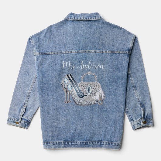 Veste Denim de mariée (Verso)