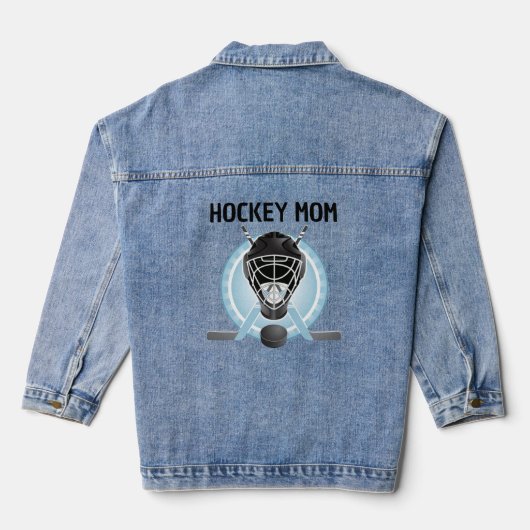 Veste Denim Design de hockey (Verso)