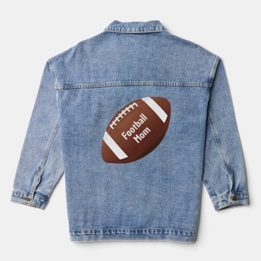 Veste Denim Design Football (Verso)