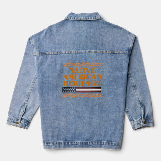 Veste Denim d'héritage amérindien