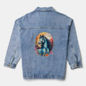 Veste Denim Dream Blue Horse (Verso)