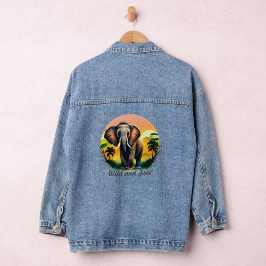 Veste Denim Elephant Femme (Hangar)