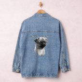 Veste Denim Face Joyeuse de Brussels Griffon (Hangar)