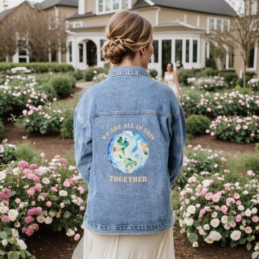 Veste Denim féminin du monde entier (Mariage Retour)