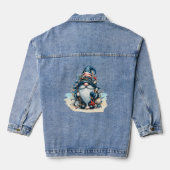 Veste Denim féminin Nautique et Patriotique (Verso)