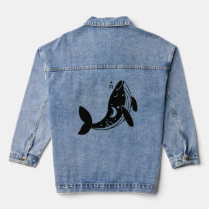 Veste Denim Femme, Jean - Baleine, Mystique