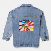 Veste Denim Femme (Jean Jacket) (Verso)