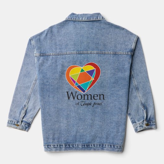 Veste Denim Femme (Jean Jacket) (Verso)