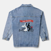 Veste Denim Femme Mariée (Verso)
