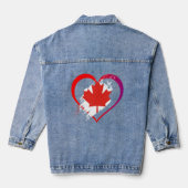 Veste Denim fête du Canada (Verso)