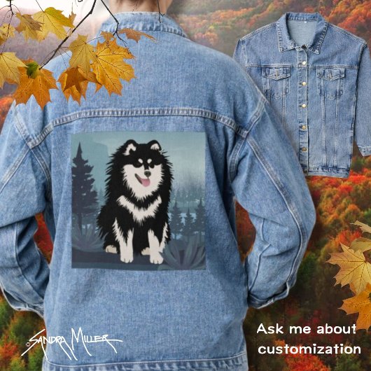 Veste Denim FINNISH LAPPHUND