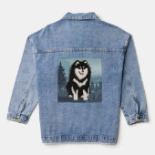 Veste Denim FINNISH LAPPHUND (Verso)