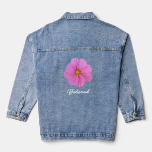 Veste Denim Flower Bridesmaid