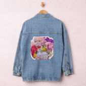 Veste Denim Flowers (Hangar)