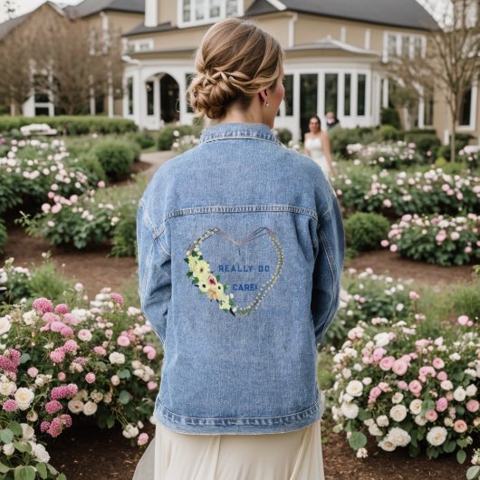 Veste Denim Fun Floral (Mariage Retour)
