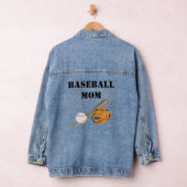 Veste Denim Maman de baseball (Hangar)