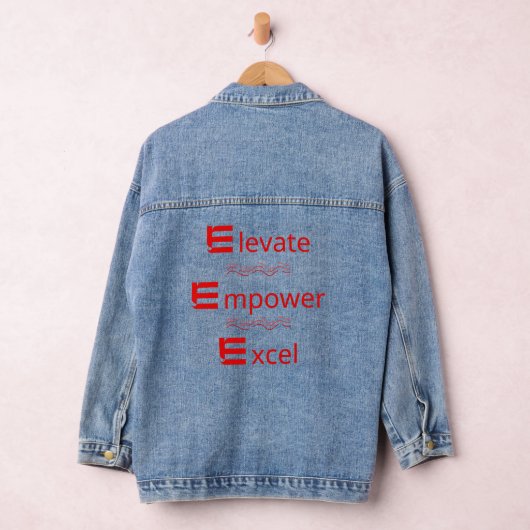 Veste Denim Motivationnelle (Hangar)