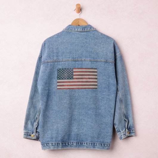 Veste Denim PATRIOTIC FLAG (Hangar)