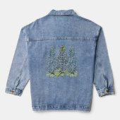 Veste Denim pour dames - Texas Bluebonnets Lupines (Verso)