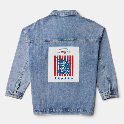 Veste Denim pour femme design (Verso)