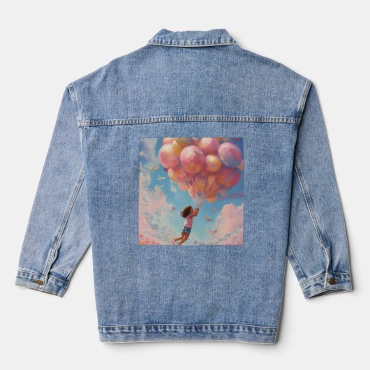Veste Denim pour filles (Verso)