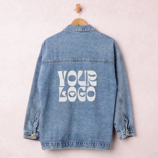 Veste Denim pour salon de logo professionnel perso (Hangar)