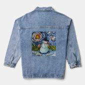 Veste denim Snowman Jeans (Verso)
