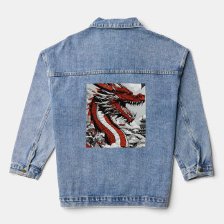 Veste Dragon Denim au design branché